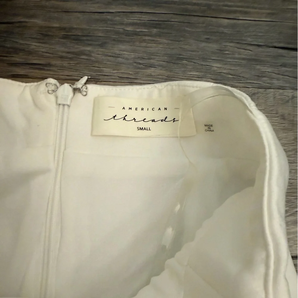 NWT!! American Threads Zola One Shoulder Mini Dress. - Picture 6 of 6